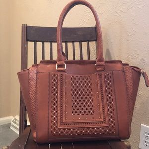 Aldo brown leather bag